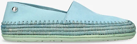 Womens Blue Rio Woven Slippers Eur 38/5 Uk Women