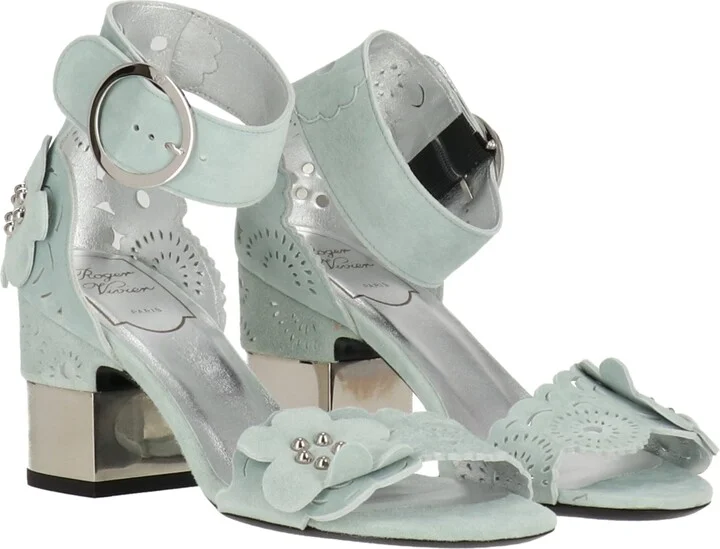 Womens Blue Sandal