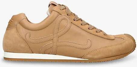Womens Blush Ballet Runner 2.0 Leather Low-Top Trainers Eur 39 / 6 Uk Women