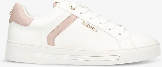 Womens Blush Daze Leather Low-Top Trainers Eur 41 / 8 Uk Women