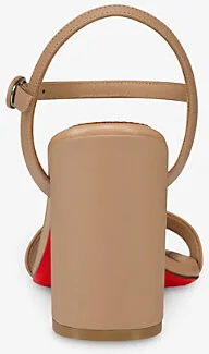 Womens Blush Miss Jane 85 Leather Heeled Sandals Eur 39 / 6 Uk Women - Image 3