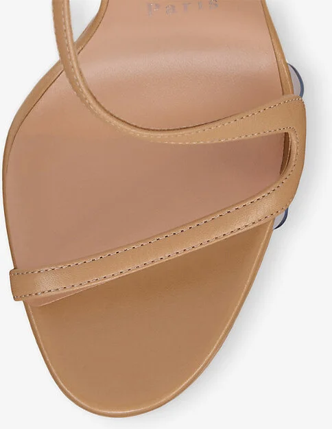 Womens Blush Rosalie Alta 150 Heeled Leather Sandals Eur 39.5 / 6.5 Uk Women - Image 2