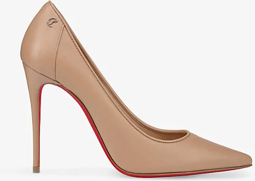 Womens Blush Sporty Kate 100 Nappa-Leather Courts Eur 39 / 6 Uk Women