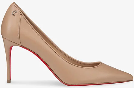 Womens Blush Sporty Kate 85 Leather Pumps Eur 37 / 4 Uk Women
