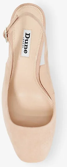 Womens Blush Suede Calena Suede Heeled Courts Eur 36 / 3 Uk Women - Image 2