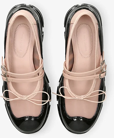 Womens Blush Tracker Mesh Ballerina Trainers Eur 39 / 6 Uk Women - Image 2