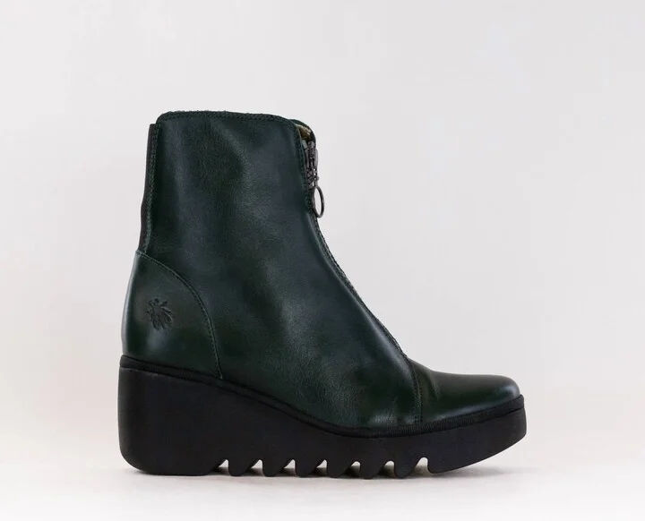 Women's Boce Boots In Dark Green