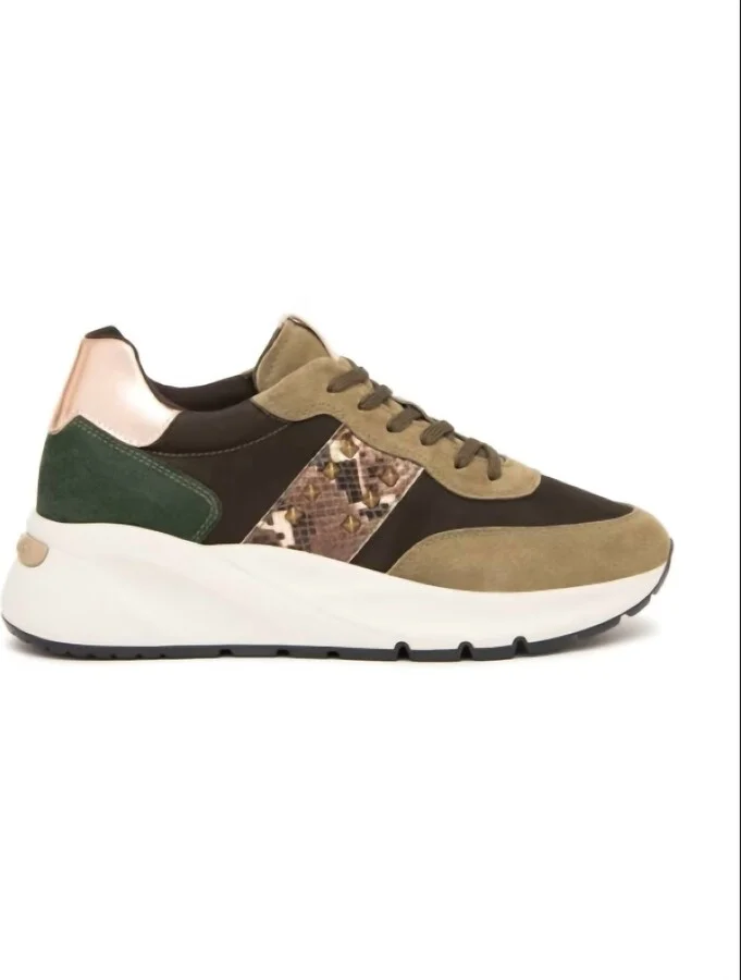 Women's Bomber Verdone Sneakers In Velour Stone