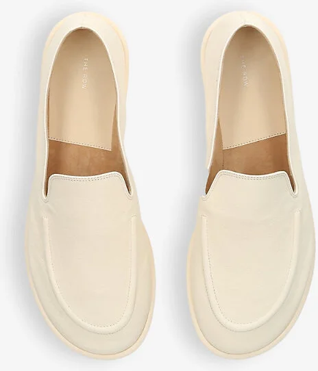 Womens Bone Canal Slip-On Leather Loafers Eur 37 / 4 Uk Women - Image 2
