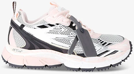 Womens Bone/Comb Be Right Back Mesh and Faux-Leather Low-Top Trainers Eur 39 / 6 Uk Women