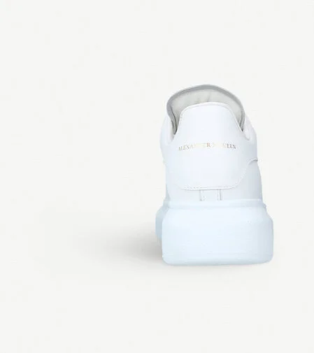 Womens Bone Men's Show Leather Platform Trainers Eur 39 / 6 Uk Women - Image 2
