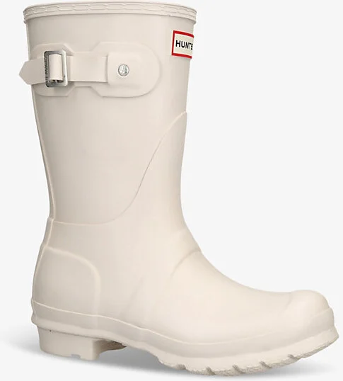 Womens Bone Original Short Rubber Wellington Boots Eur 38/5 Uk Women - Image 2