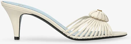 Womens Bone Sandal Royal Vlogo 65 Leather Mules Eur 38.5 / 5.5 Uk Women