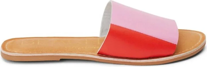 Women's Bonfire Slide Sandal In Pink/red
