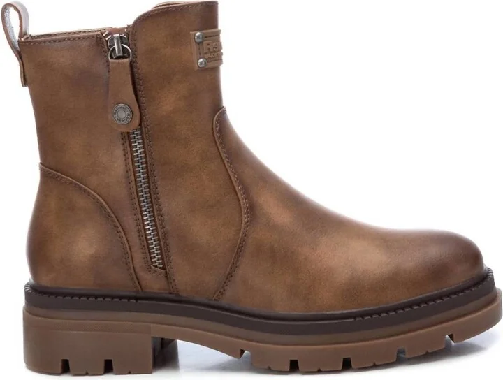 Women's Booties In Camel
