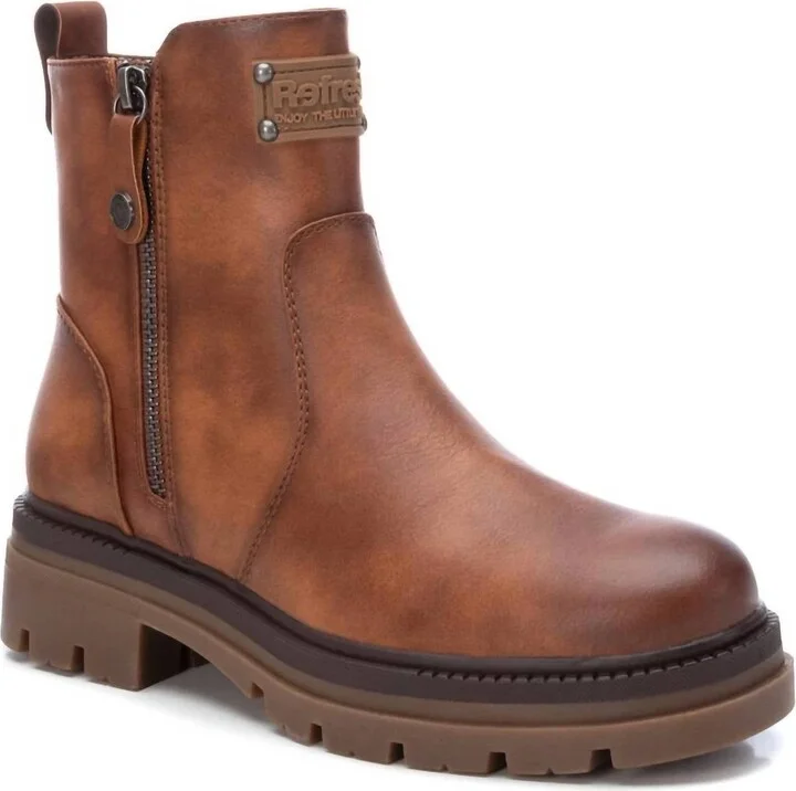 Women's Booties In Taupe