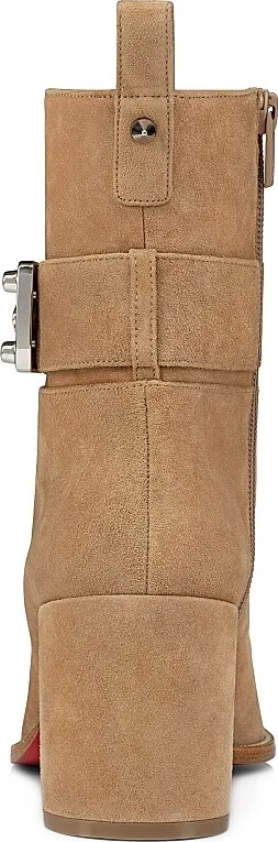 Women's Booty Lock 70MM Velvet Boots - Lionne - Size 6 - Image 3