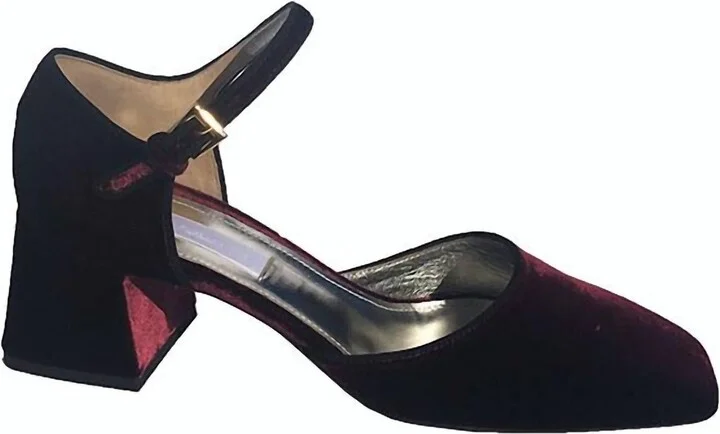 Women's Boulevardier Maryjane Shoes In Burgundy