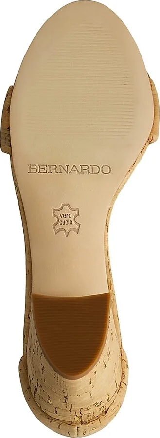 Women's Bowie Ankle Strap Heeled Sandals - Cork - Size 6 - Image 4