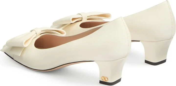 Women's Bowow Décolleté In Kid 45Mm - Image 4