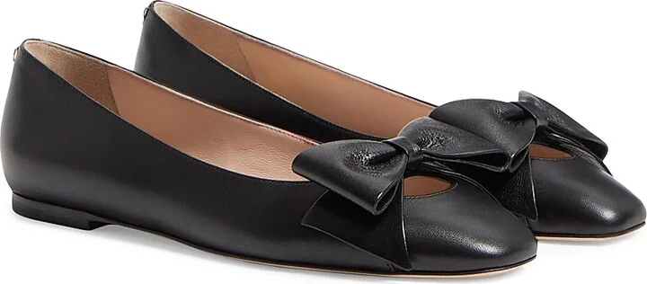 Women's Bowow Kidskin Ballerinas - Ivory - Size 7 - Image 8
