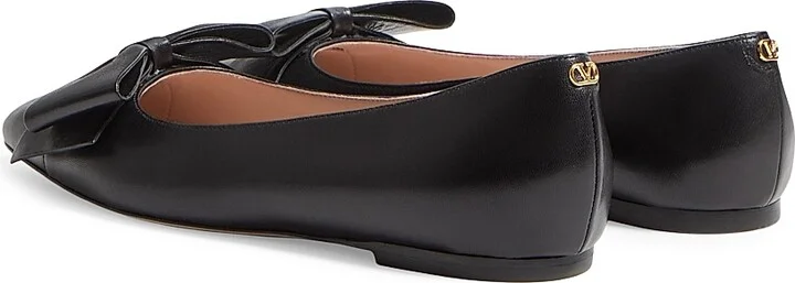 Women's Bowow Kidskin Ballerinas - Ivory - Size 7 - Image 9