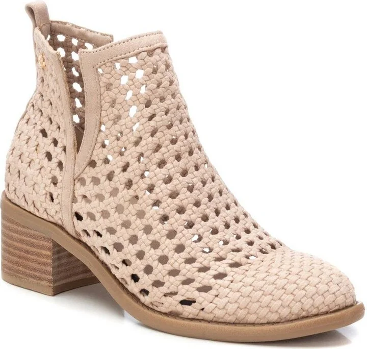 Women's Braided Ankle Booties By Xti - Image 9