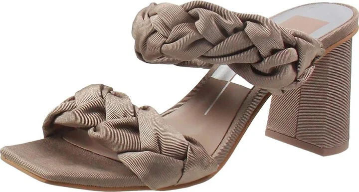 Womens Braided Manmade Slide