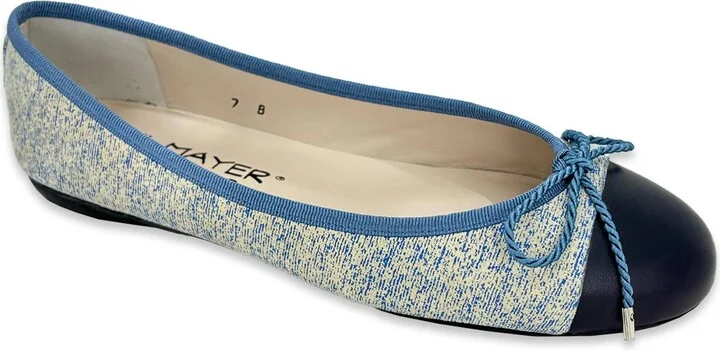 Women's Bravo Ballet Flats In Denim