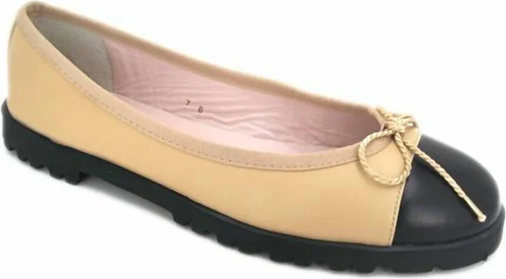 Women's Bravo Ballet Shoes In Beige