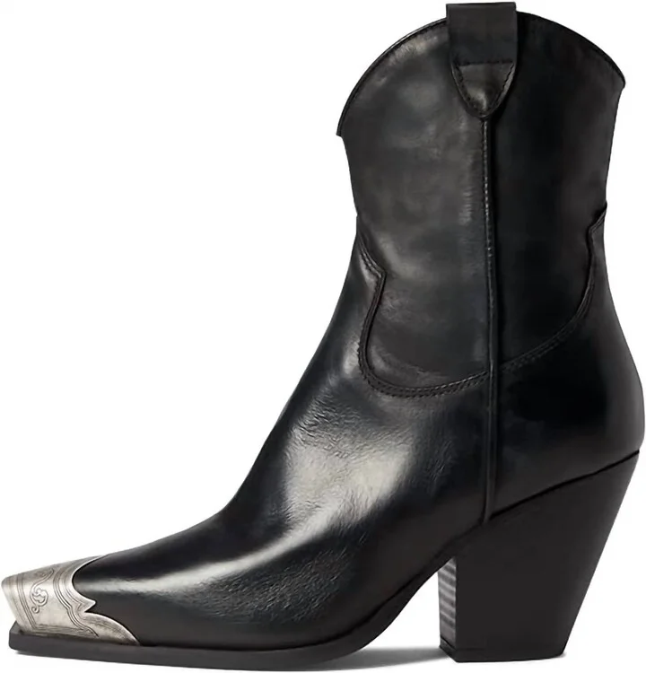 Women's Brayden Western Boot In Black