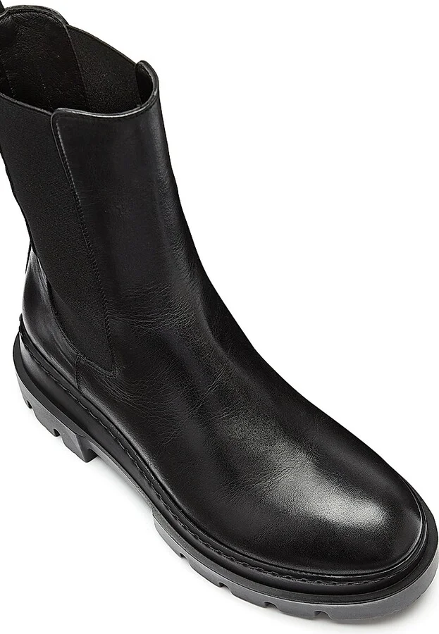 Women's Braydon Leather Chelsea Boots - Black - Size 5 - Image 4