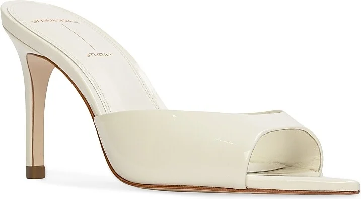 Women's Brea 80MM Patent Mules - Coconut - Size 5 - Image 2