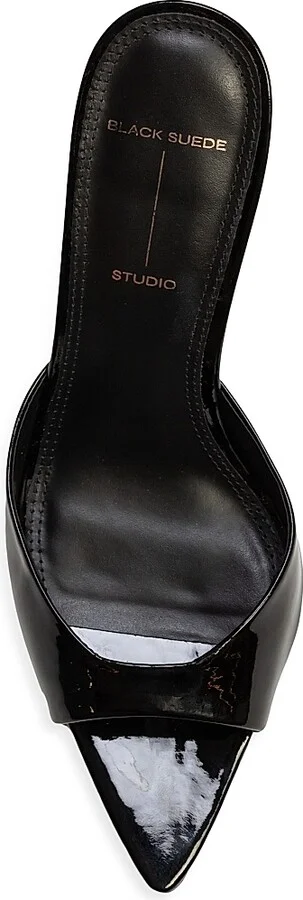 Women's Brea 80MM Patent Mules - Coconut - Size 5 - Image 10