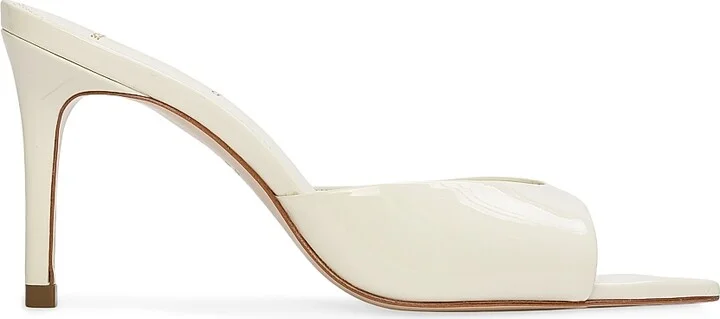 Women's Brea 80MM Patent Mules - Coconut - Size 5