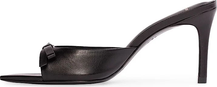 Women's Brea Bow 80MM Mules - Black - Size 6 - Image 5