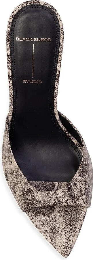 Women's Brea Distressed Leather Mules - Ash - Size 7.5 - Image 6