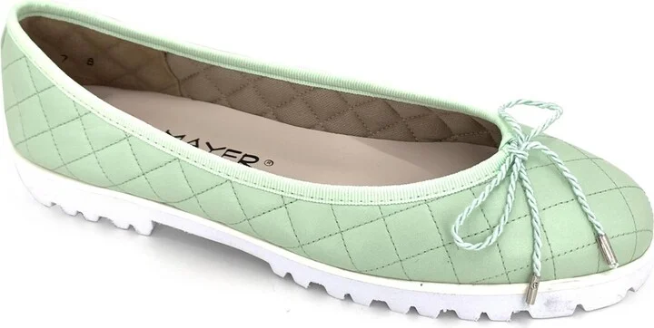 Women's Breeze Bergen Ballet Shoe In Cucumber