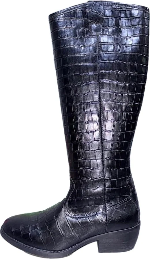Women's Briana Over The Knee Boot In Black