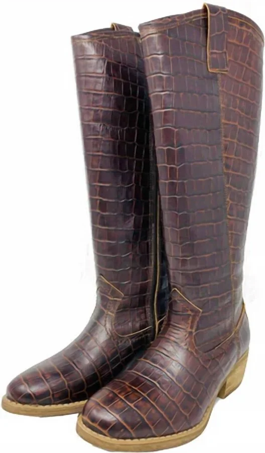 Women's Briana Over The Knee Boot In Cognac