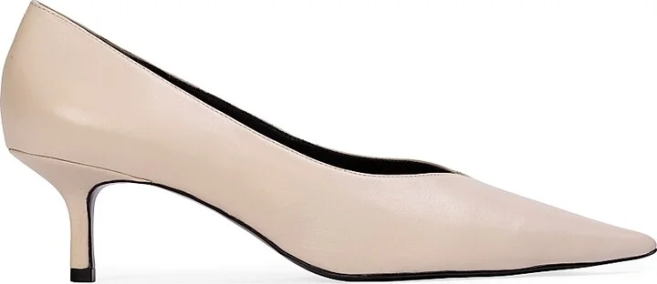 Women's Briar 50MM Leather Pumps - Black Leather - Size 6 - Image 11