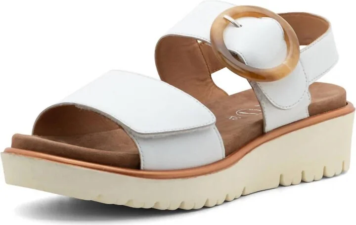 Women's Bridgeport Wedge Sandal In White