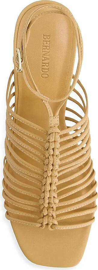 Women's Briga Mid Heel Strappy Sandals - Black - Size 6 - Image 6