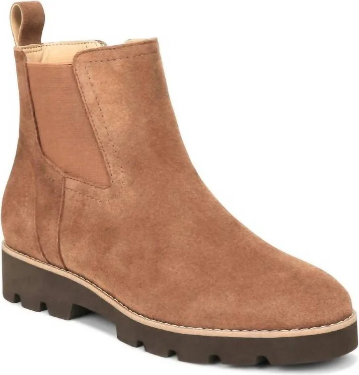 Women's Brighton Ankle Boot In Mink