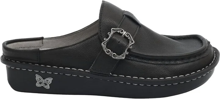 Women's Brigid Slip-On Open Back Clog In Black