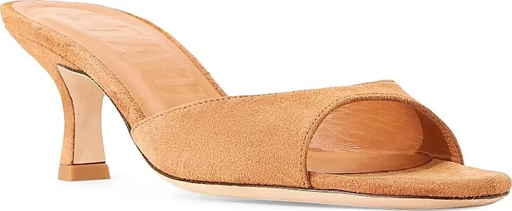 Women's Brigitte 55MM Suede Mules - Black - Size 5 - Image 5