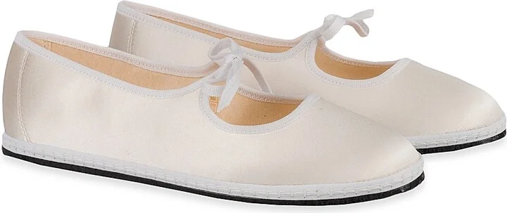 Women's Brigitte Round Toe Slippers - Snow White - Size 5 - Image 2