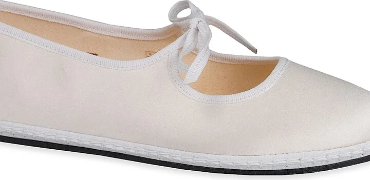 Women's Brigitte Round Toe Slippers - Snow White - Size 5 - Image 3
