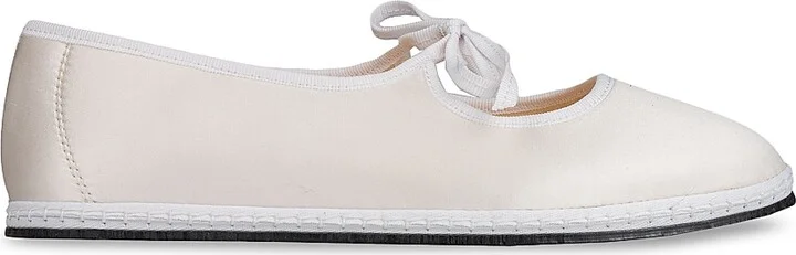 Women's Brigitte Round Toe Slippers - Snow White - Size 5