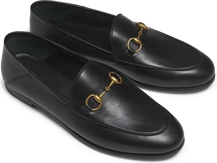 Women's Brixton Leather Horsebit Loafers - Black - Size 7.5 - Image 4